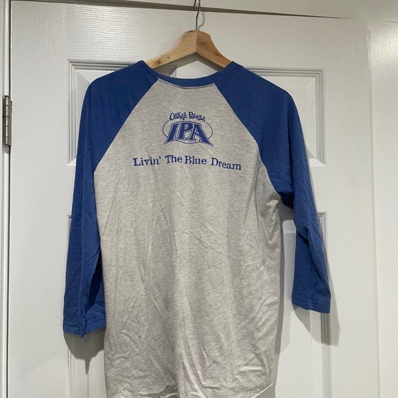 Oskar Blues IPA Beer 3/4 Sleeve Baseball shirt - Medium - Picture 6 of 8